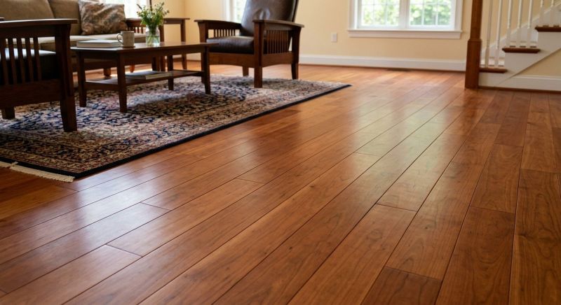 Cherry Floor Installation in Lancaster, PA
