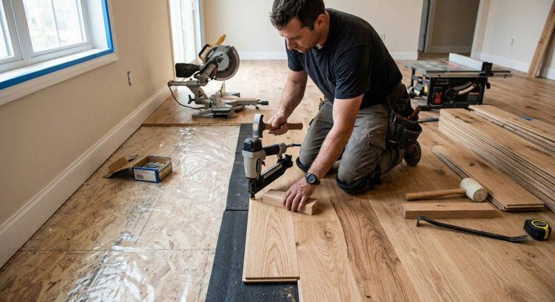 Hardwood Floor Installation in Hershey, PA