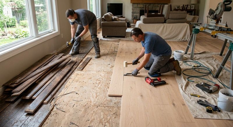 Hardwood Replacement in Hershey, PA