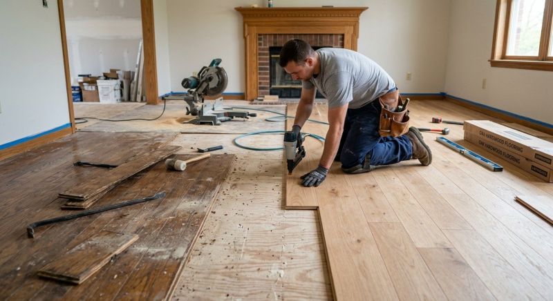 Hardwood Replacement in Red Lion, PA
