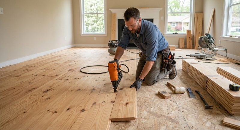 Maple Flooring Installation in Palmyra, PA