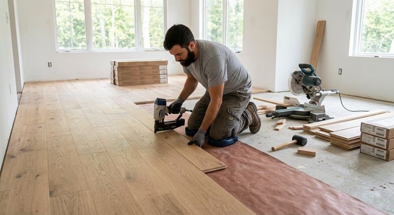 Oak Floor Installation in Cumberland County, PA