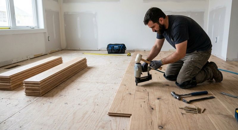 Oak Floor Installation in New Cumberland, PA