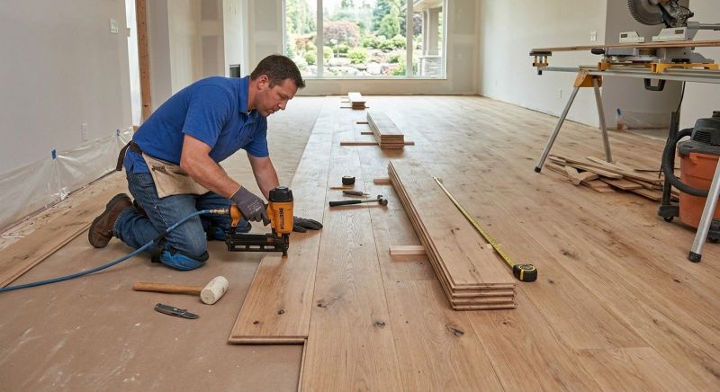 Plank Floor Installation in York, PA