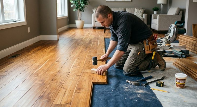 Teak Flooring Installation in York, PA