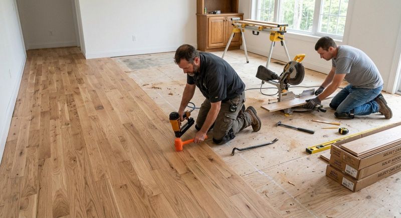 Wood Floor Replacement in Dover, PA